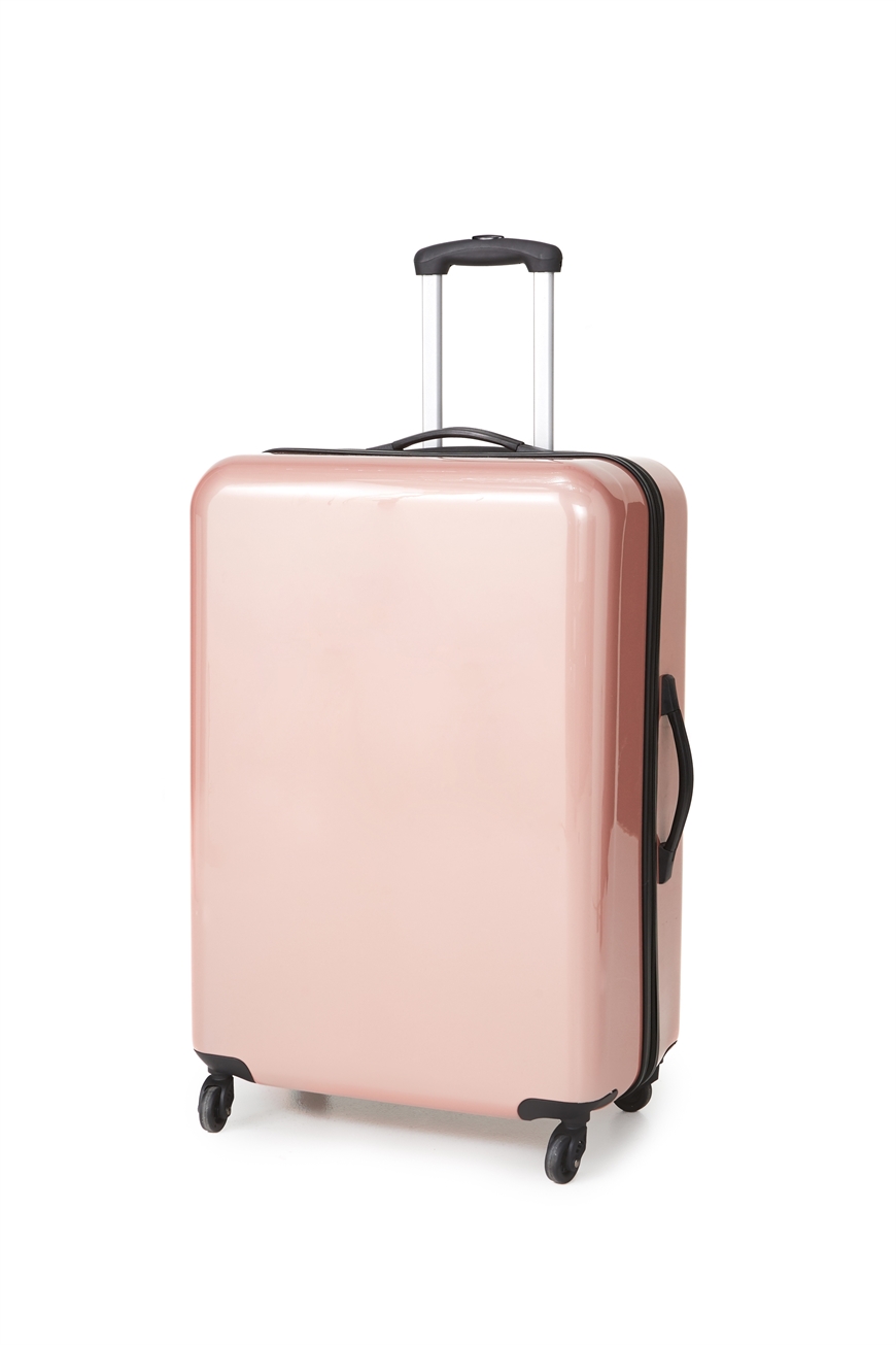 Blush Suitcase Luggage Set — The Last Minute Gift Guide