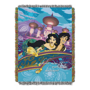 A Whole New World Tapestry Throw