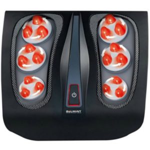 Belmint 18-Node Deep-Kneading Shiatsu Foot Massager with Switchable Heat Function & Easy-to-Use Toe Control