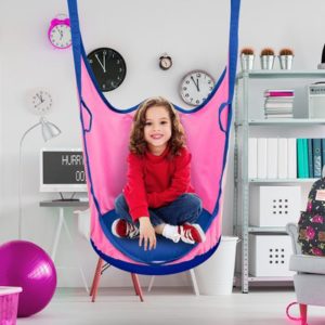 Juliana Kids Pod Nook Chair Hammock Color: Pink