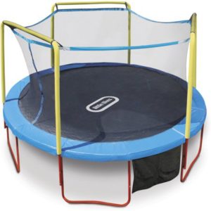 Little Tikes 14' Big Bounce Trampoline with Enclosure, Padded Frame