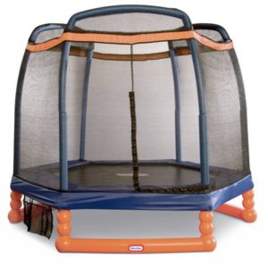 Little Tikes 7' indoor/outdoor Trampoline with Enclosure