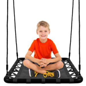 Platform Swing Seat With Straps