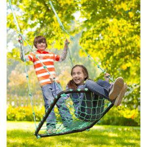 Platform Swing Set Accessory with Chains