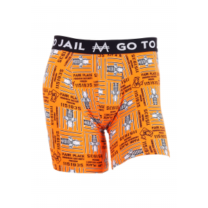 Monopoly Prison Mens Boxer Briefs