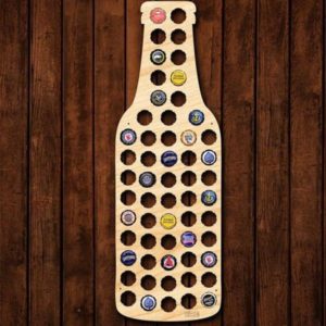 Beer Cap Map Bottle