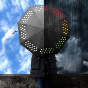 Color Changing Umbrella
