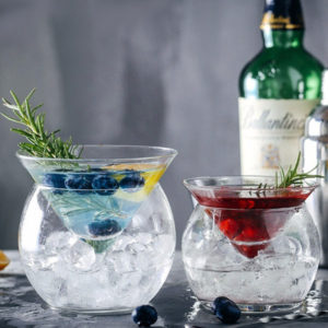 Cone Spherical Wine Glass Set