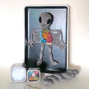 DIY Alien Autopsy Knitting Kit