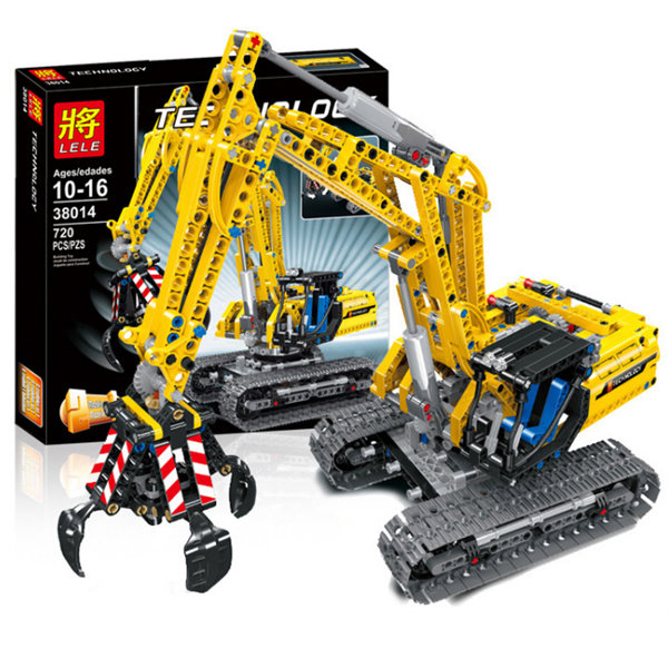 Legoing Technic Excavator Model