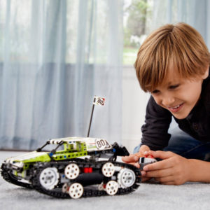 Remote-Controlled Brick Racer