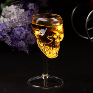 Unique Skull Wine Glass