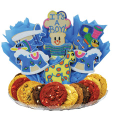 Baby Boy Gift Baskets | Baby Shower Cookies