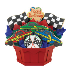 Birthday Gift for Him | Race Car Sugar Cookies