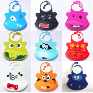 Cute Kid Silicone Bib