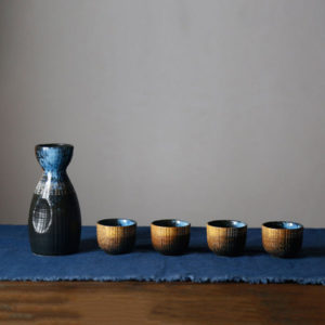 Japanese Ceramic Wine Pot