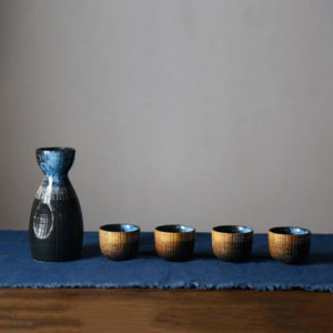 Japanese Ceramic Wine Pot