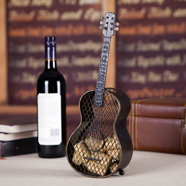 Guitar Wine Cork Holder