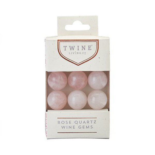 Rose Quartz Wine Gem